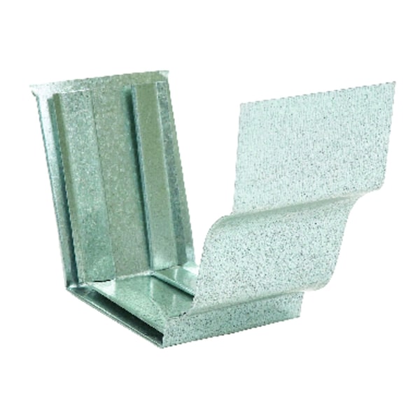 Amerimax Home Products Amerimax 2.75 in. H X 6.75 in. W X 5 in. L Metallic Galvanized Steel K Slip Joint Connector 29209 - main
